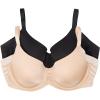 Felina Marvelous Side Smoothing T-Shirt Bra(Black Warm Neutral)