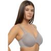 Felina Paramour Amaranth Cushioned Comfort Unlined Minimizer Bra(Gull Grey)