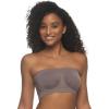 Felina Paramour Body Smooth Seamless Underwire Bandeau Bra(Sparrow)