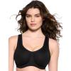 Felina Paramour Body X Underwire Sports Bra(Black)