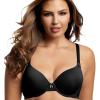 Felina Paramour Gorgeous Memory Foam Bra 2-Pack(Black Black)