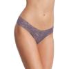Felina Signature Stretchy Lace Low Rise Thong | Panty(Flint)