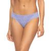 Felina Signature Stretchy Lace Low Rise Thong | Panty(Silver Bullet)