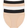 Felina Smooth Low Rise Bikini Panties – Seamless Underwear for Women, Panties for Women (5-Pack)(Basics Combo)