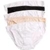 Felina Smooth Low Rise Bikini Panties – Seamless Underwear for Women, Panties for Women (5-Pack)(Black Neutral White)