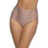 Felina Uplifted Satin & Mesh Body-Mapped Shaper Brief(Rose Tan)
