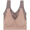 Felina Women’s Bras – Seamless Wire Free Bralette for Women, Smoothing Comfort, Easy Fit – Inclusive Size Range Womens Bras(Sparrow Rose Tan)