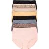 Felina Women’s Cotton Modal Basic Women’s Brief | 8-Pack(Shades of Lotus)