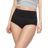 Felina Women’s Seamless Shapewear Brief | Panty Tummy Control(Black)