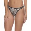 Felina Women’s So Smooth Thong (Pack of 3)(Cheetah)