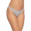 Felina Women’s So Smooth Thong (Pack of 3)(Heather Gray)