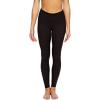 Felina Women’s Sueded Athletic Leggings, Slimming Waistband(Black)