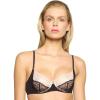 Felina Women’s Unveiled Venus & Adonis Unlined Bra(Black/Silver/Rose)