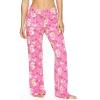 Felina Women’s Weekend Warrior Classic Lounge Pant(Pink Floral)