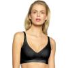 Felina Women’s Wire-Free Seamless Bra with Removable Pads – Comfortable Bras for Women, Wireless Bras(Black)