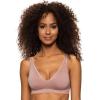 Felina Women’s Wire-Free Seamless Bra with Removable Pads – Comfortable Bras for Women, Wireless Bras(Rose Tan)