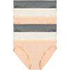 Organic Cotton Stretch Bikini 6-Pack(Pale Orchid)