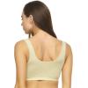 Felina Organic Cotton Stretch Bralette – Sports Bras for Women – Comfortable and Breathable – Ideal Sports Bra for Everyday(Aloe Slate)