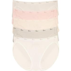 Felina Signature Cotton Bikini 5-Pack(Glacier Pink)