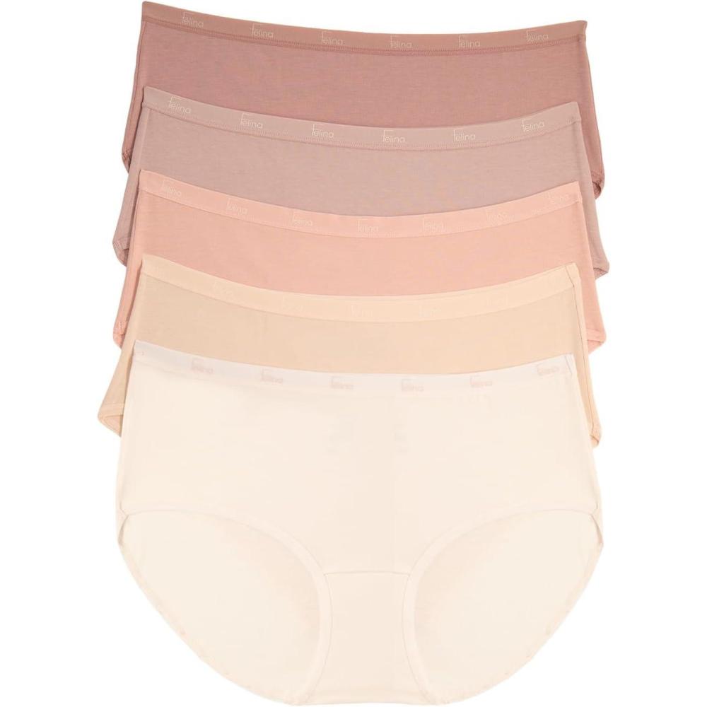 imageFelina Signature Cotton Hipster 5PackRose Hues
