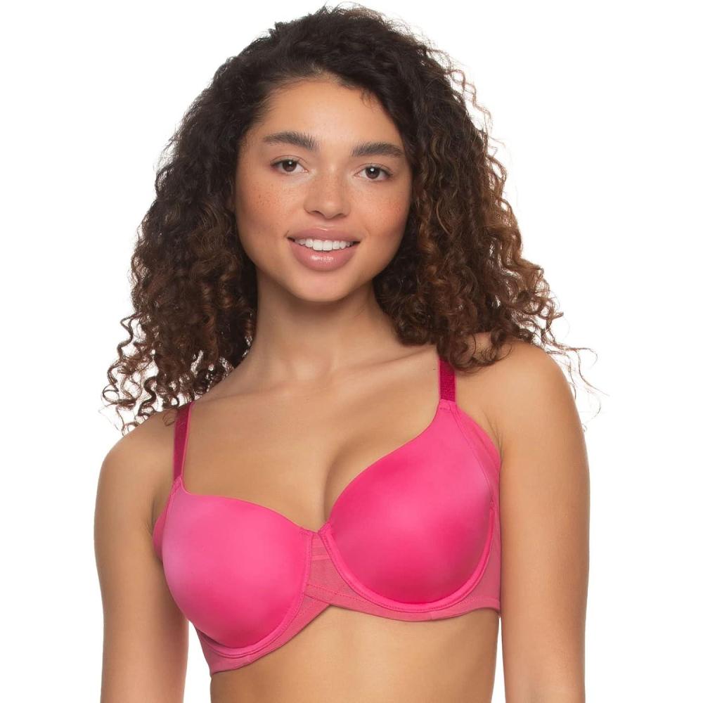 imageFelina Marvelous Side Smoothing TShirt BraFuchsia Rose