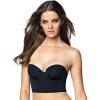 Felina Women’s Essentials Longline Strapless Convertible Bra(Black)