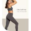 Felina Velvety Super Soft Lightweight Leggings 2 Pack – Yoga Pants, Workout Clothes(Tie Dye Raisin)