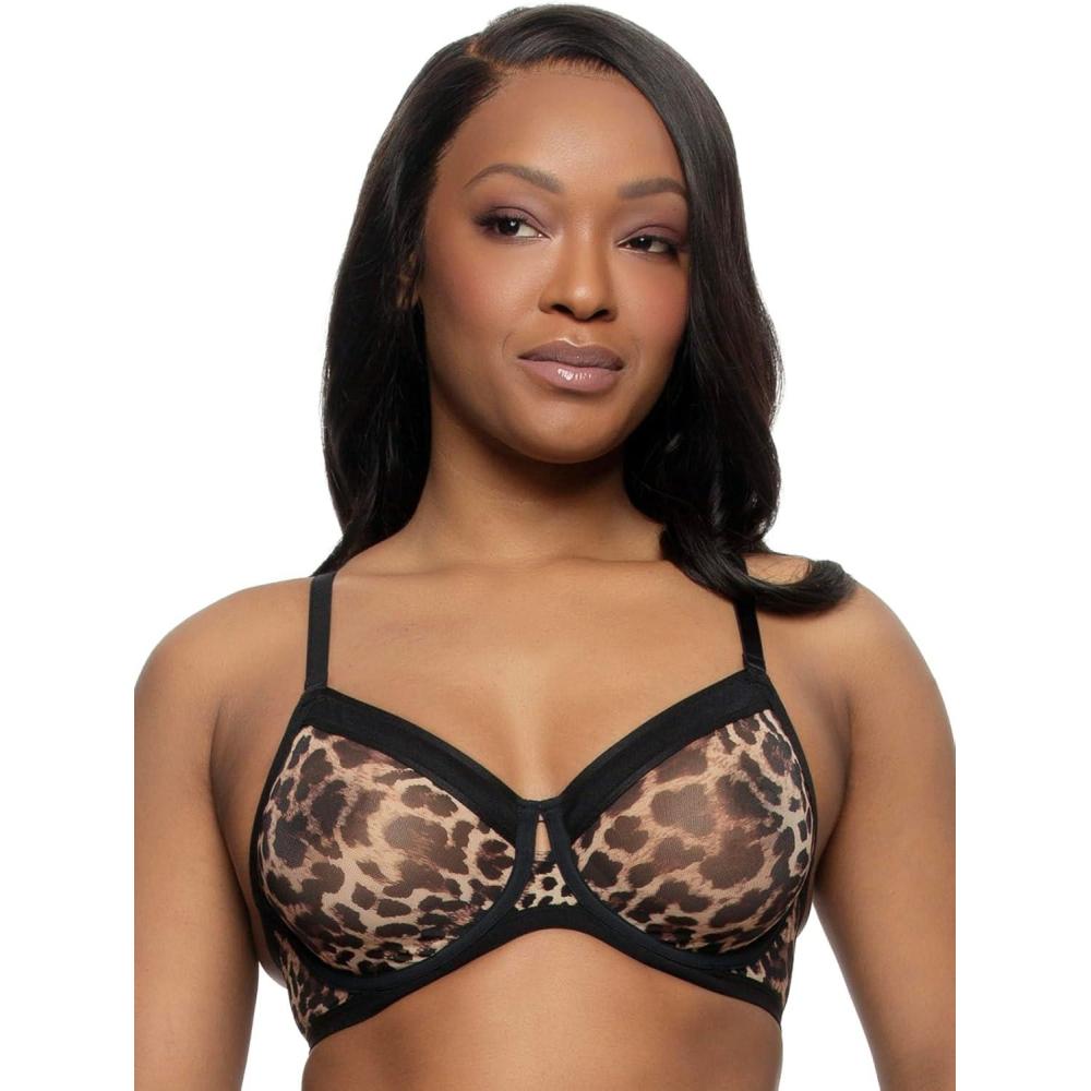 imageFelina Ethereal Sheer Mesh Unlined Underwire BraWild Instinct