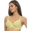 Felina Ethereal Sheer Mesh Unlined Underwire Bra(Sunny Lime)