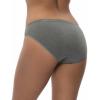 Felina Womens Organic Cotton Stretch Bikini, 6-pack,Multipack,Large