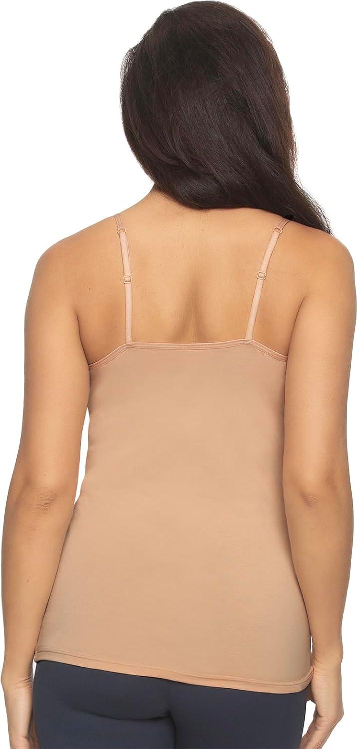 imageFelina Cotton Modal Camisole Stretch BasicBlack White Taupe