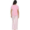 Felina – Mirielle V-Neck Pajama Set – Soft Cotton, Relaxed Fit, All-Season Comfort