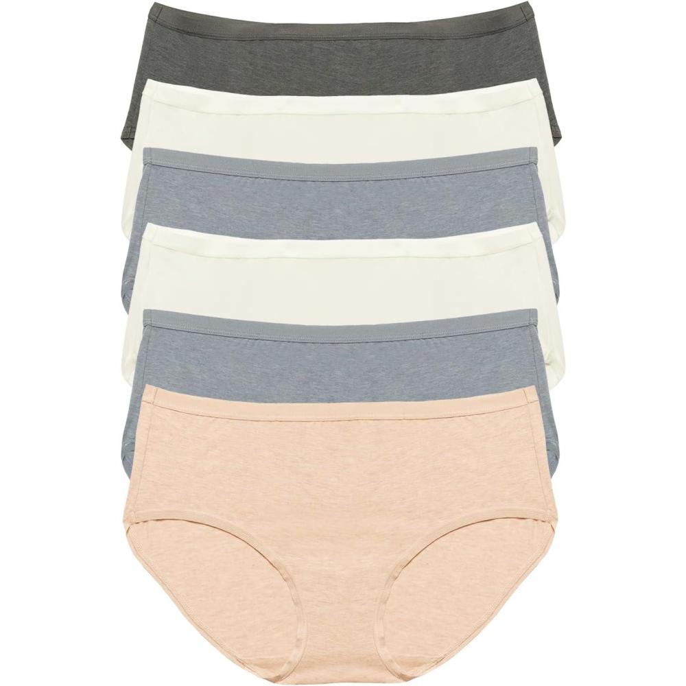 imageFelina Organic Cotton Hipster Panties 6PackPacific Ocean