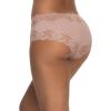 Felina Stripe Delight Hipster Panty 5-Pack | Paramour Lace Mid-Rise(Fawn)