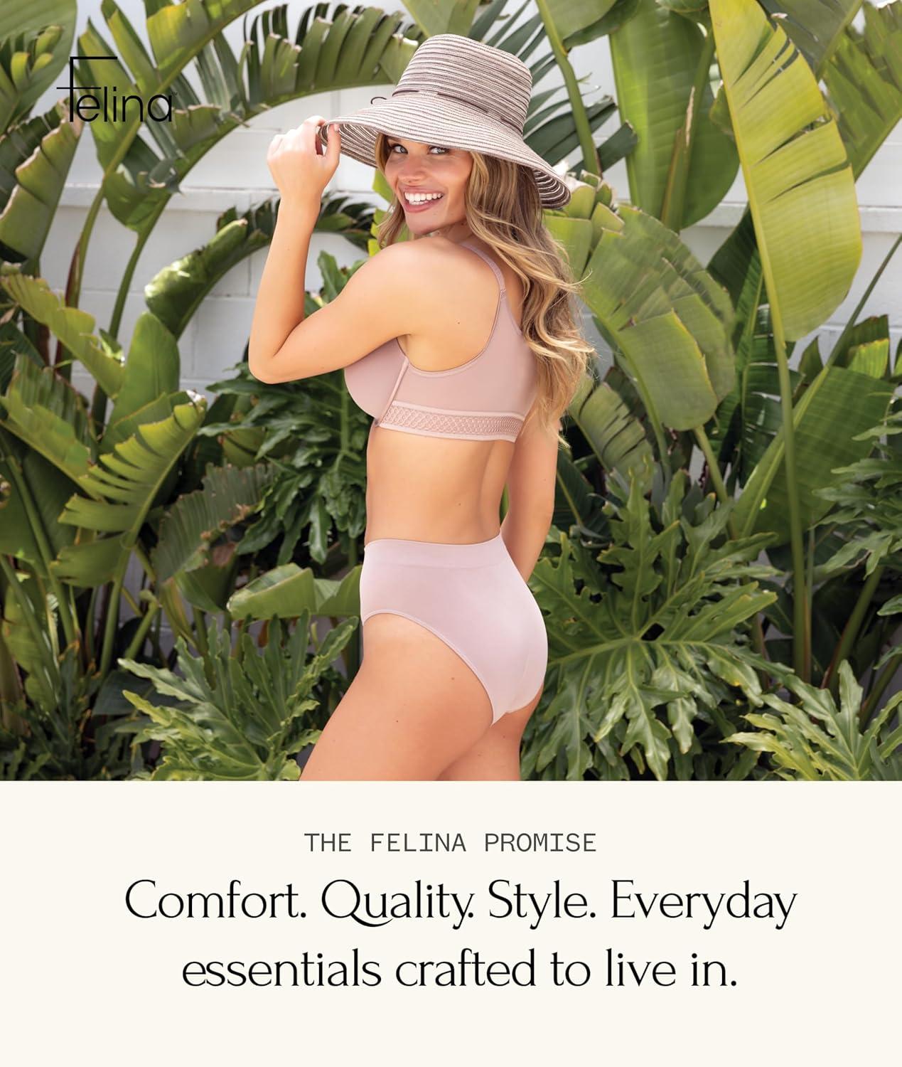 imageFelina Body Smooth High Cut Seamless Brief 5PackCocoa Beans
