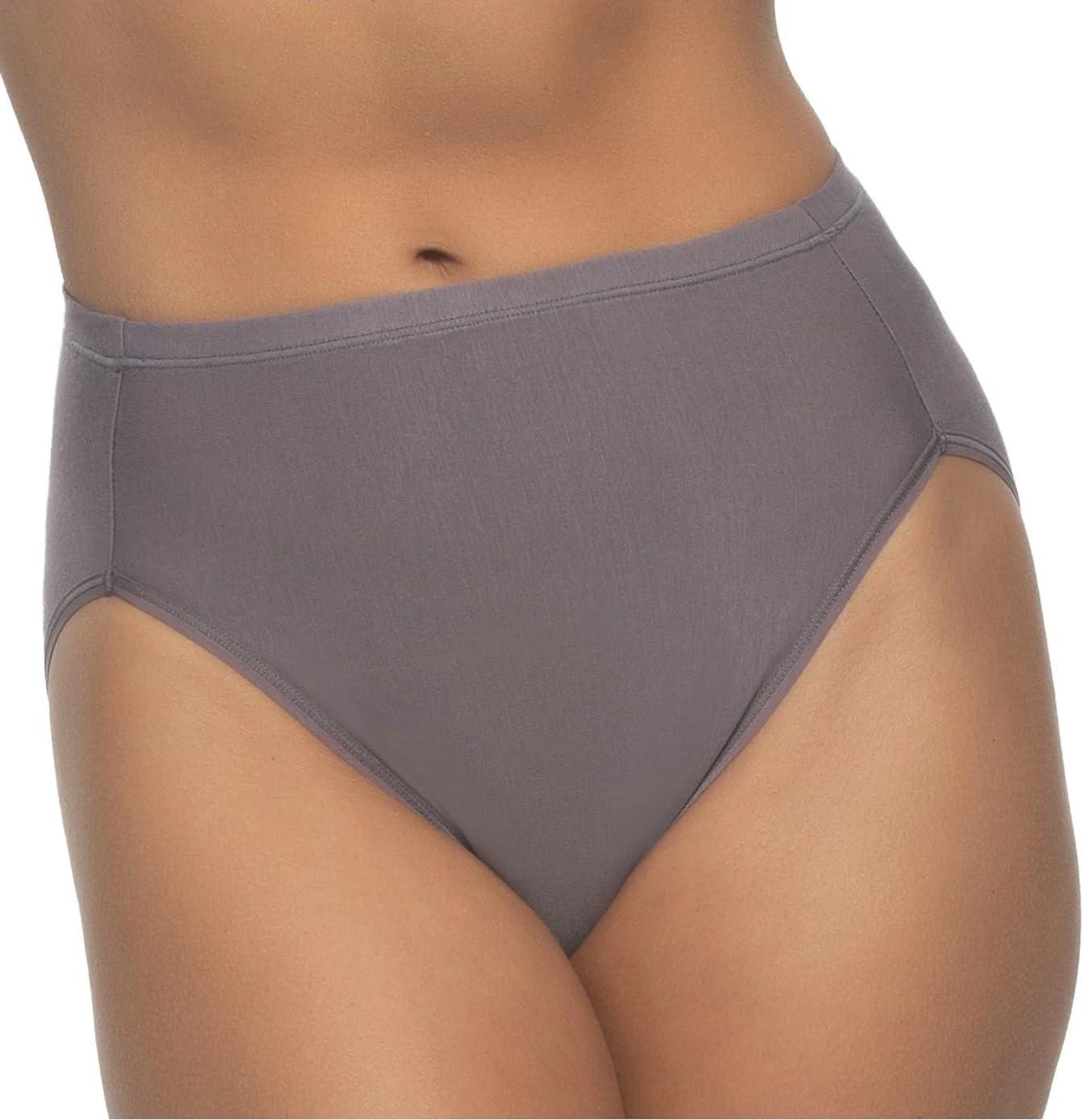 imageFelina Womens 6 Pack Super Stretch Cotton HiCut BriefsCool Neutrals