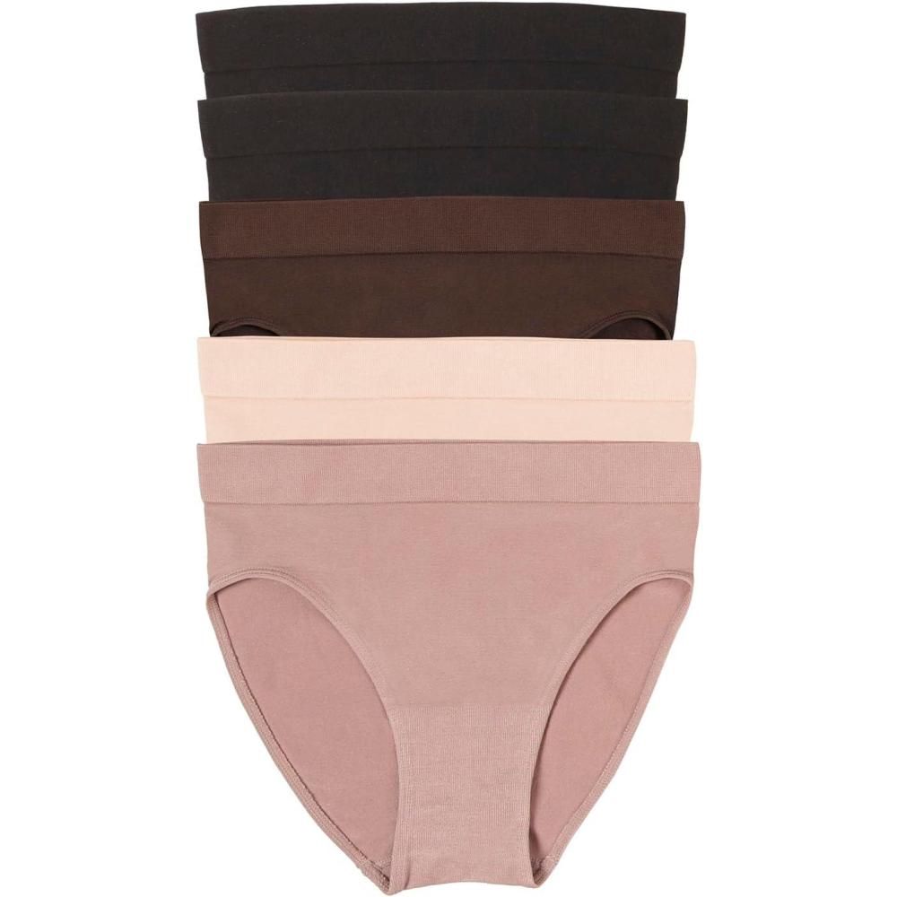 imageFelina Body Smooth High Cut Seamless Brief 5PackAll About Toffee
