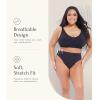 Felina Body Smooth High Cut Seamless Brief 5-Pack(All About Toffee)
