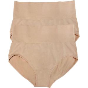 Felina | Fusion Seamless Shapewear Brief | 2-Pack | Tummy Control | Smooth(Warm Neutral)