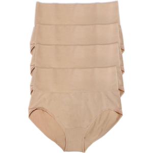 Felina | Fusion Seamless Shapewear Brief | 4-Pack | Tummy Control | Smooth(Warm Neutral)