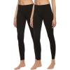 Felina | High-Waisted Legging 2-Pack w/Hidden Pockets(Black)