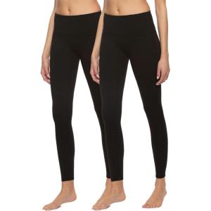 Felina | High-Waisted Legging 2-Pack w/Hidden Pockets(Black)