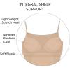 Felina | 2-Pack So Smooth Modal Cami Top with Hidden Built in Shelf Bra Support(Black)