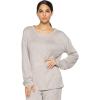 Felina Jeanne Loungewear Long Sleeve Crew Neck Top Sleepwear(Navy)