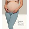 Felina Velvety Soft Maternity Leggings for Women – Yoga Pants for Women, Maternity Clothes – (2-Pack)(Black)