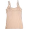 Felina | 2-Pack So Smooth Modal Cami Top with Hidden Built in Shelf Bra Support(Warm Neutral)