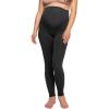 Felina Velvety Soft Maternity Leggings for Women – Yoga Pants for Women, Maternity Clothes – (2-Pack)(Black)