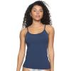 Felina Womens Cotton Modal Camisole, Adjustable Cotton Tank Top(Navy)