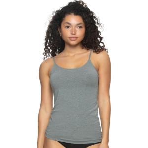 Felina Womens Cotton Modal Camisole, Adjustable Cotton Tank Top(Medium Heather Gray)