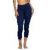Felina | Sueded Athletic Capri Legging(True Navy)